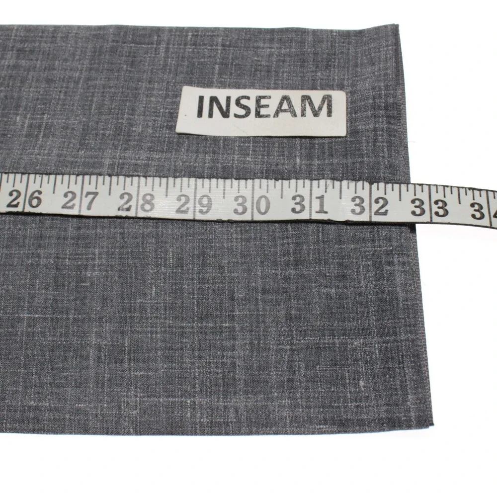 Meyer NWT Dress Pants Size 50 (US 34) Bonn in Gray Polyester Wool Blend